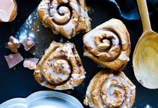 Organic Ceylon Cinnamon Rolls