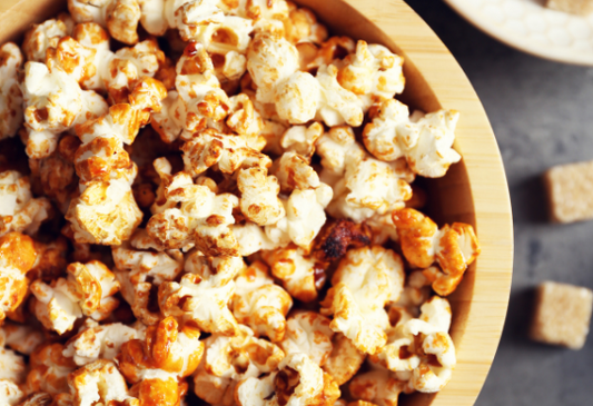 Cinnamon-Sugar Popcorn, Your New Go-To Snack