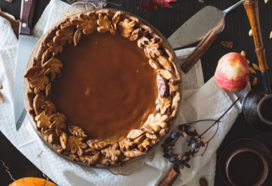 Embrace Home Comforts with Fresh Pumpkin Pie