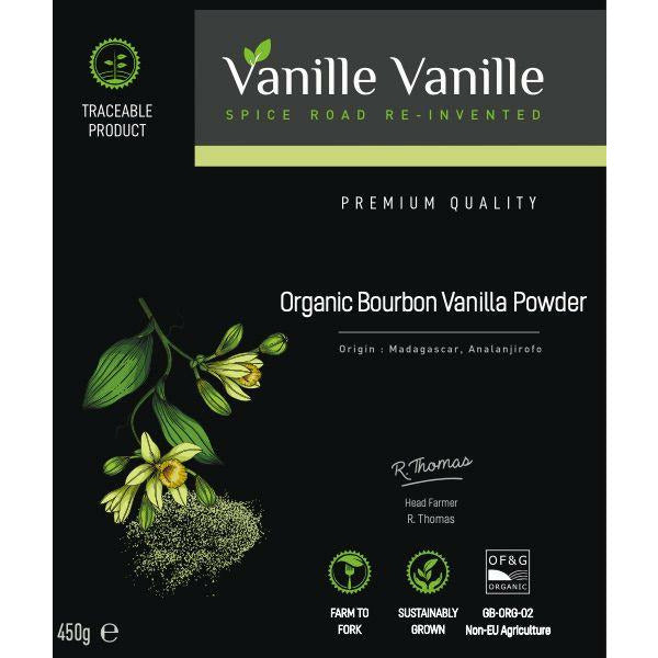 Vanilla Powder - Bourbon from Madagascar - Vanille Vanille